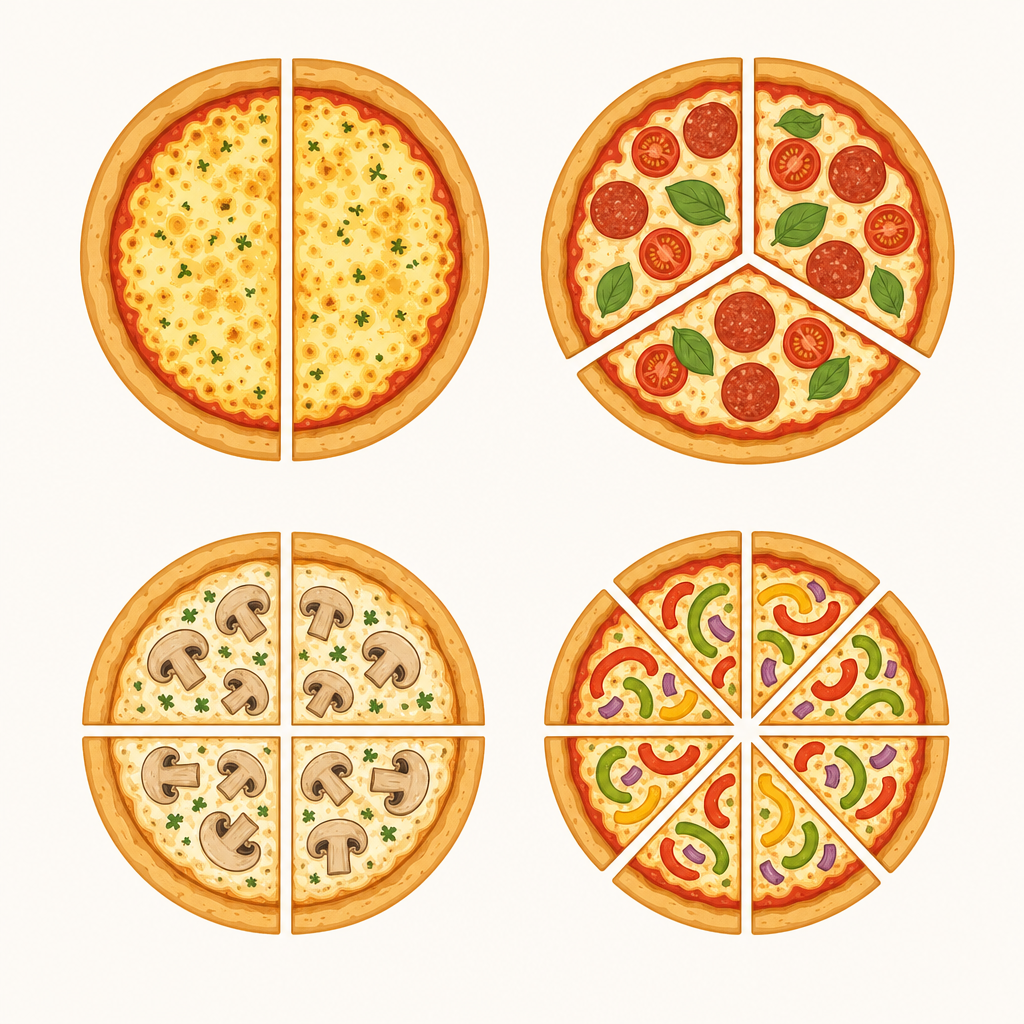 Breuken met pizza