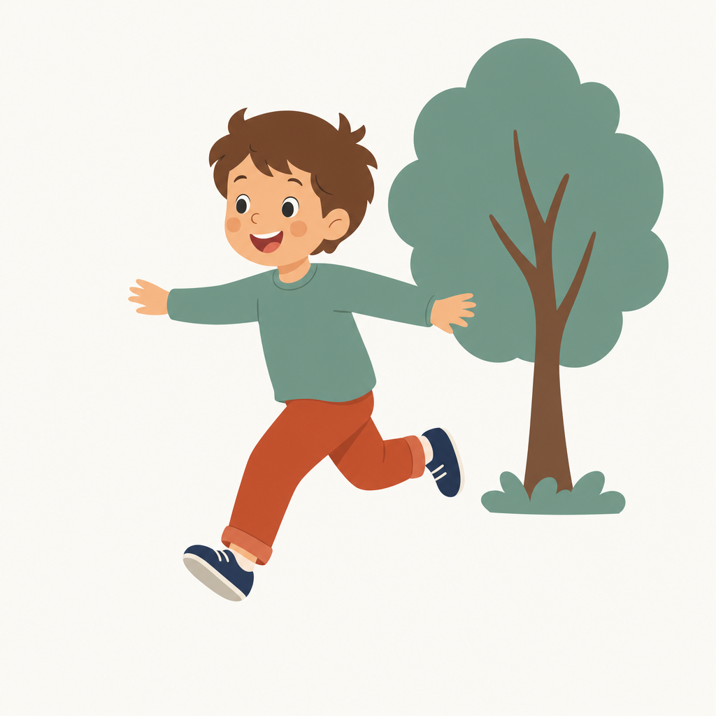 Buiten spelen — pictogram