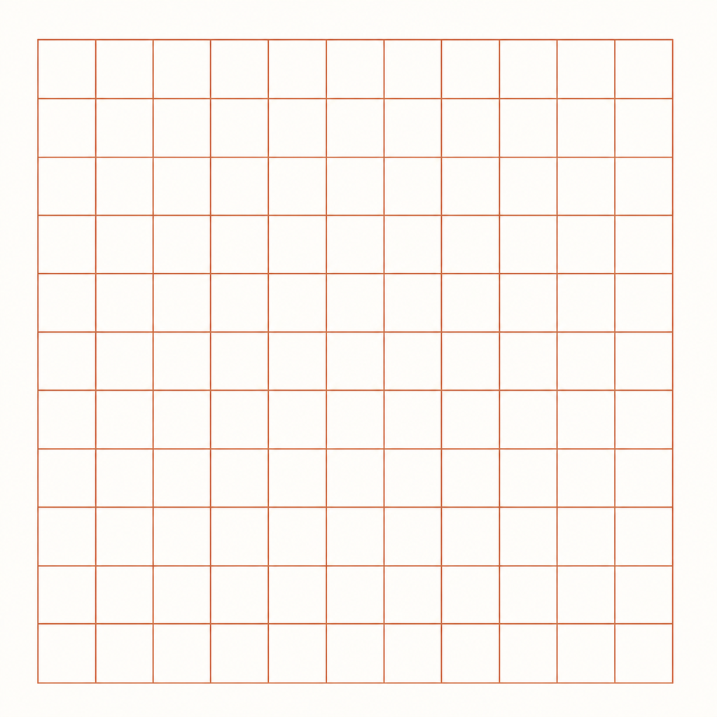 Maaltafel — blanco grid