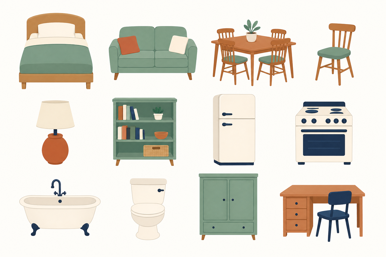 Meubels & huis — set